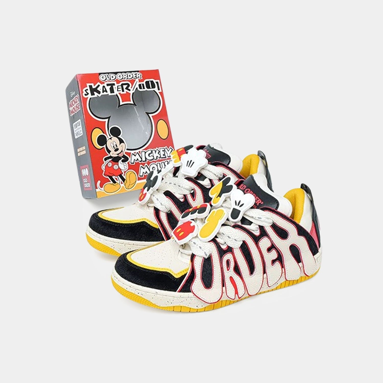 ★人気★ OLD ORDER xDISNEY Mickey Mouse スニーカー OLD ORDER Canvas Sneaker X Mickey – DRIPPIELAND®