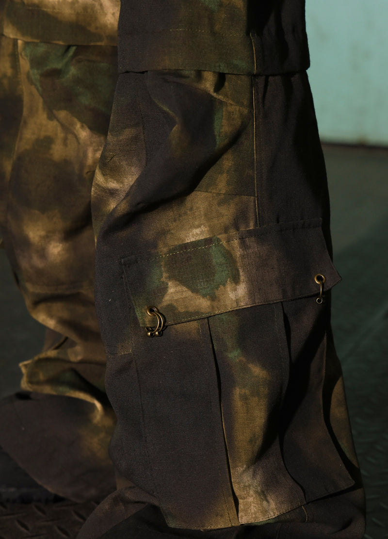 Wasteland Washout Camo Cargo Pants