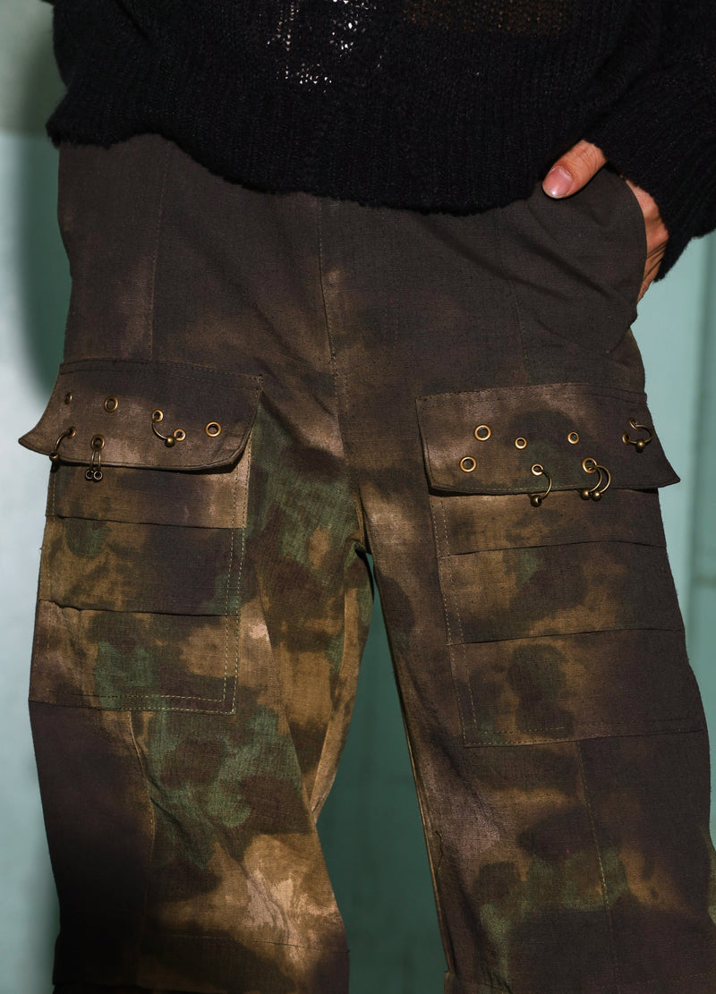 Wasteland Washout Camo Cargo Pants