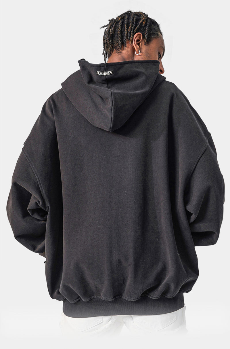 American Frontier Oversized Zip Hoodie