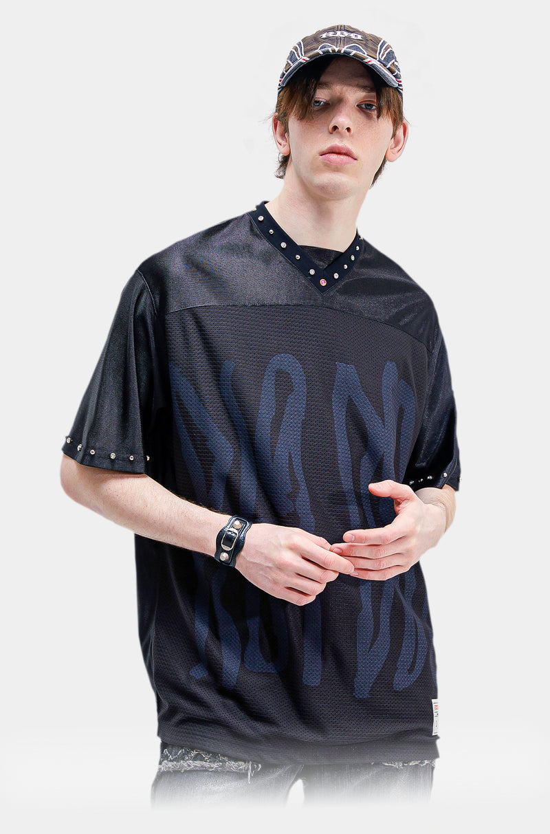 SS23 Graffiti Logo Jersey Short-Sleeve