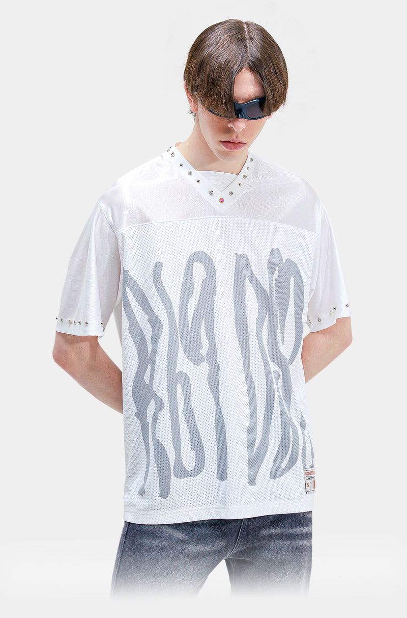 SS23 Graffiti Logo Jersey Short-Sleeve