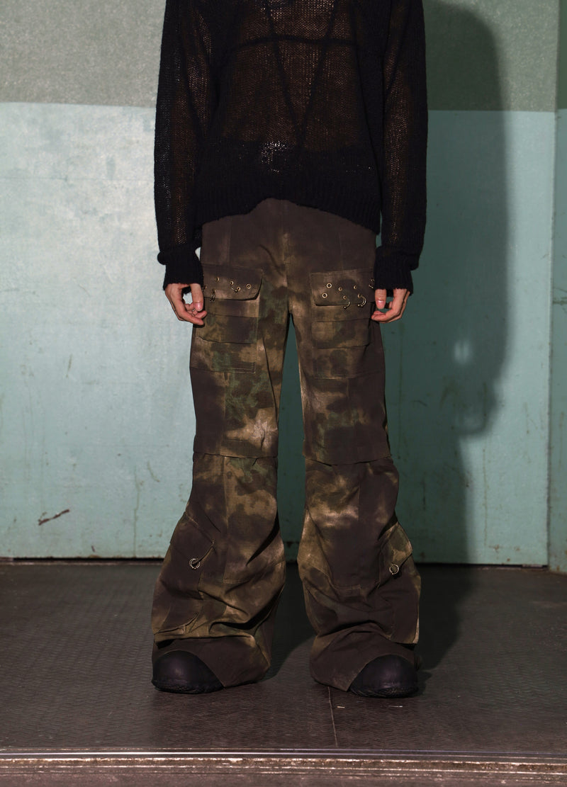 Wasteland Washout Camo Cargo Pants