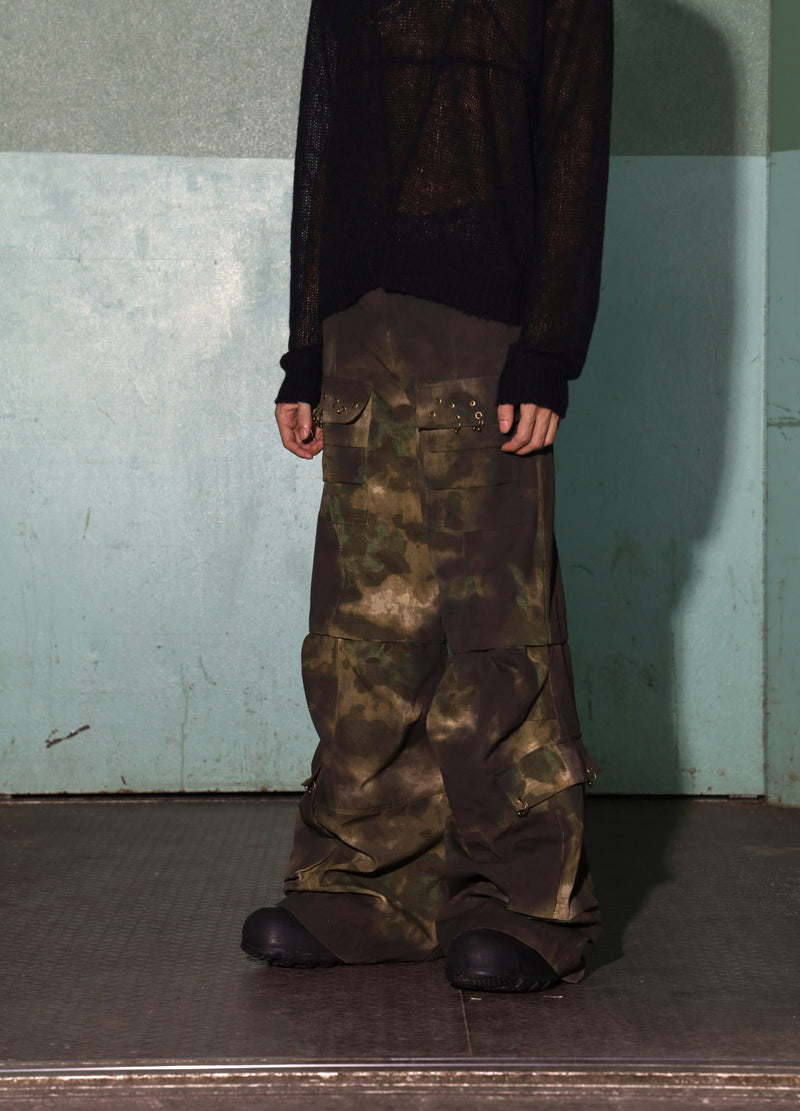 Wasteland Washout Camo Cargo Pants