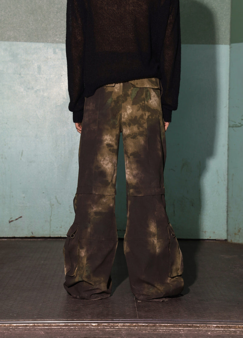 Wasteland Washout Camo Cargo Pants