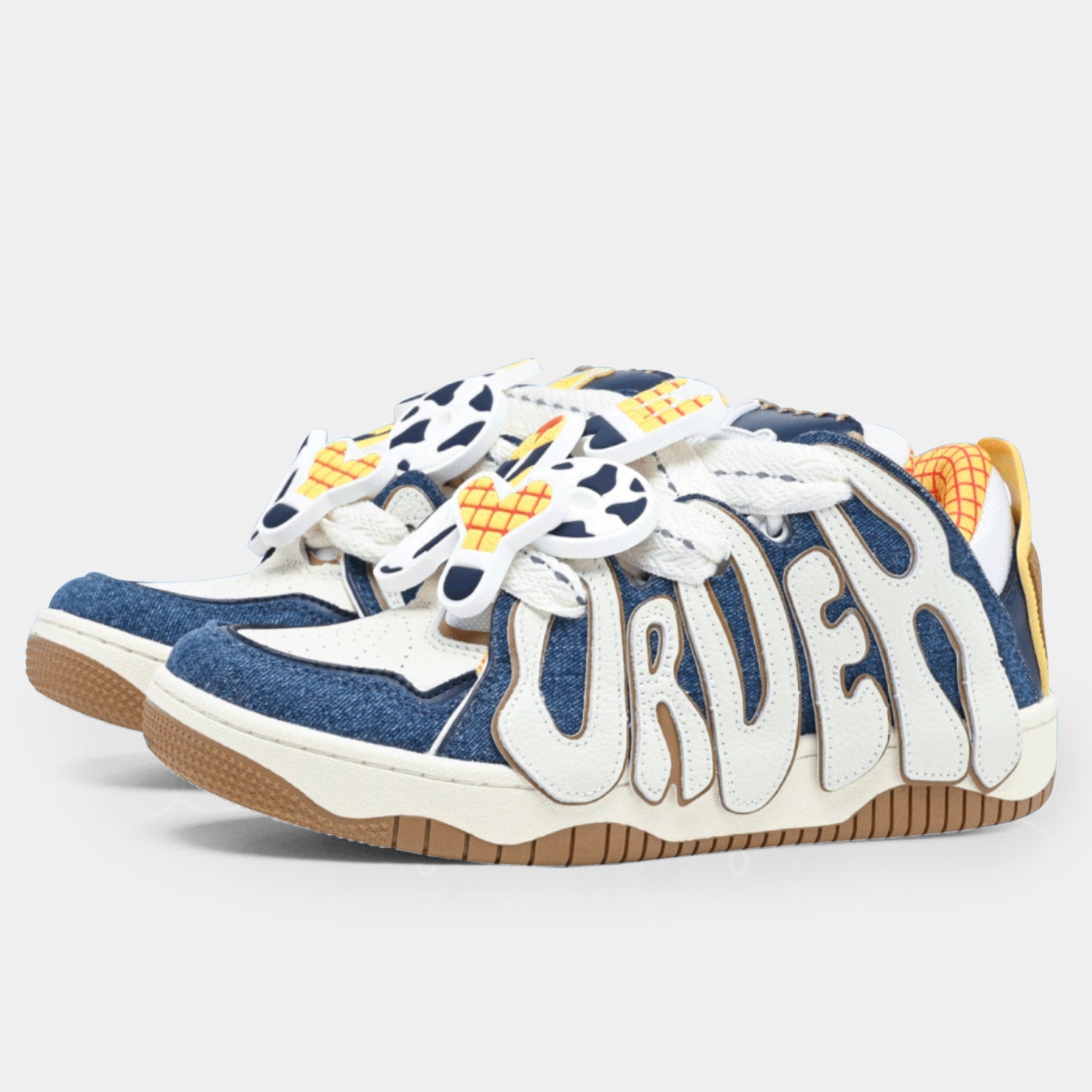 OLD ORDER Varsity Skater Sneaker X Woody – DRIPPIELAND® OLD ORDER Varsity Skater Sneaker X Woody – DRIPPIELAND®