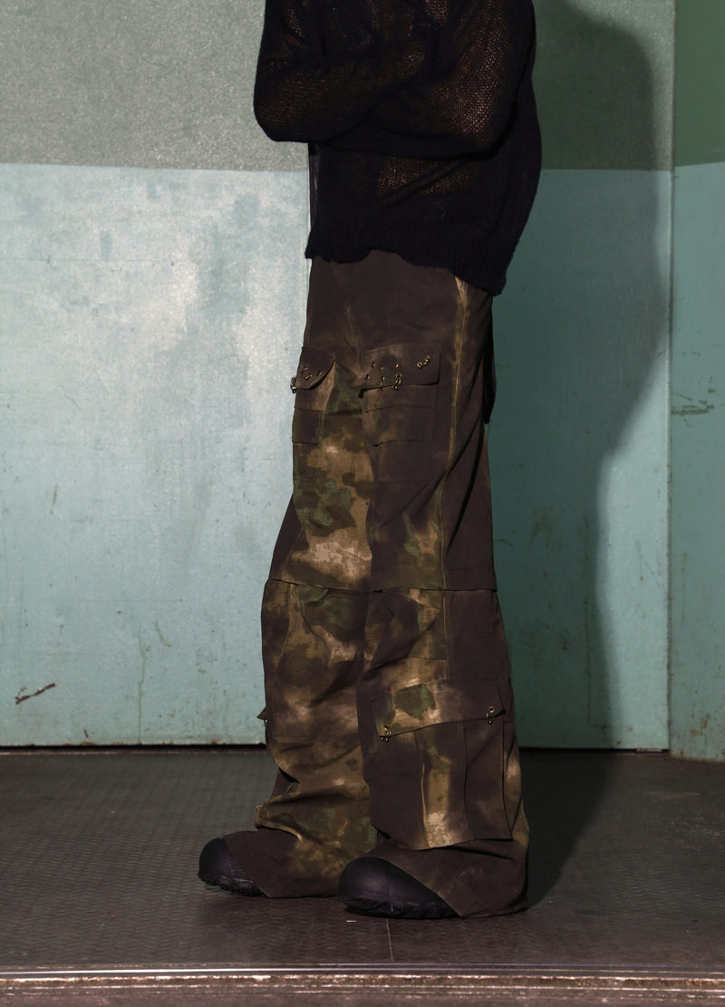 Wasteland Washout Camo Cargo Pants