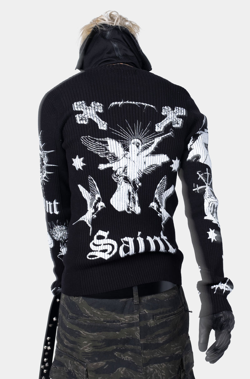 FVVO "Saint's Story" Tight Sweater