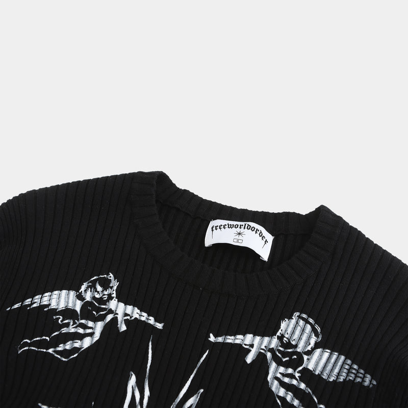 FVVO "Saint's Story" Tight Sweater