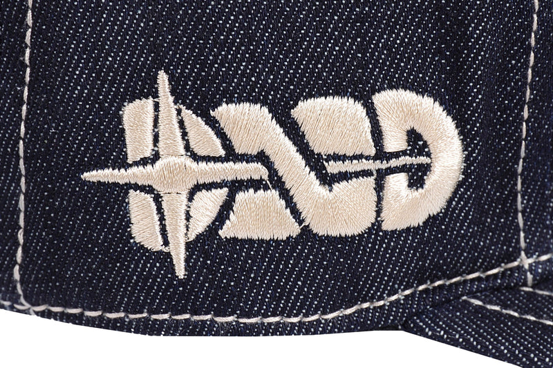 3D Embroidered Denim Baseball Cap