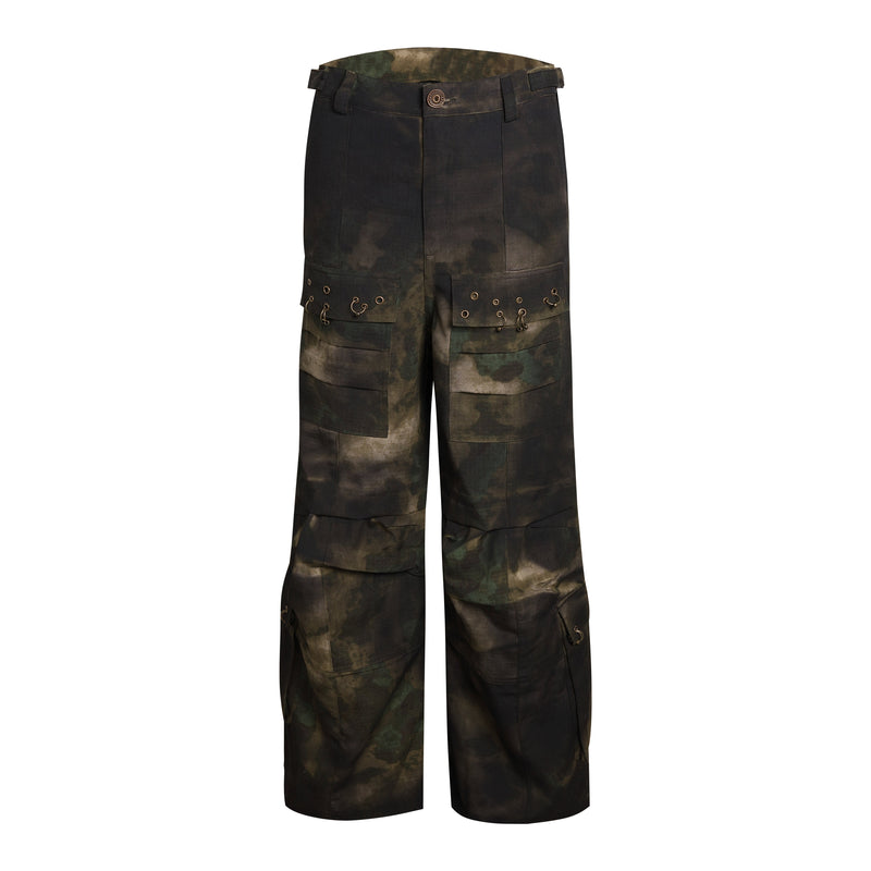 Wasteland Washout Camo Cargo Pants