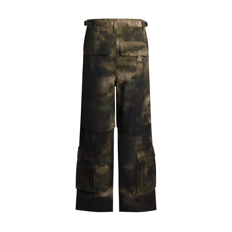 Wasteland Washout Camo Cargo Pants