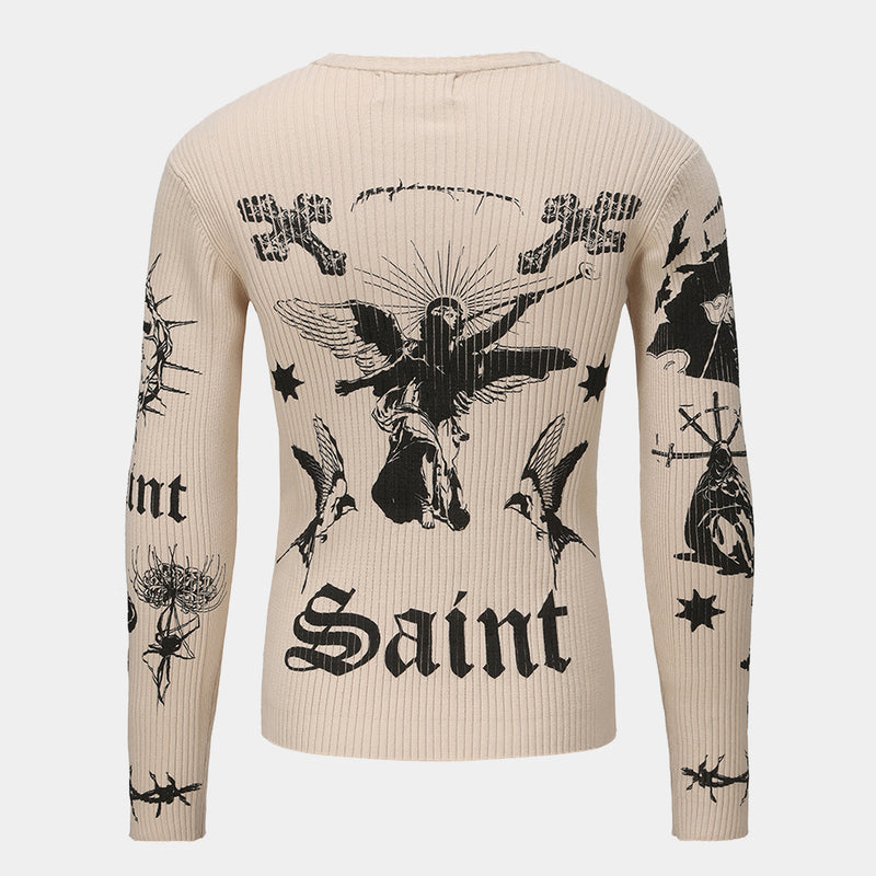 FVVO "Saint's Story" Tight Sweater