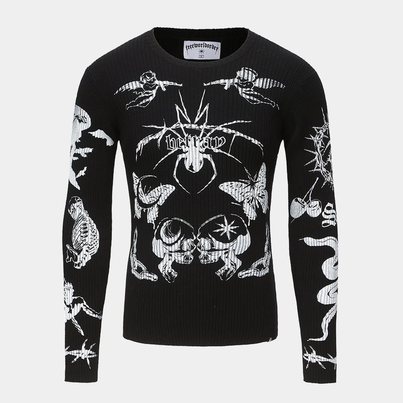 FVVO "Saint's Story" Tight Sweater