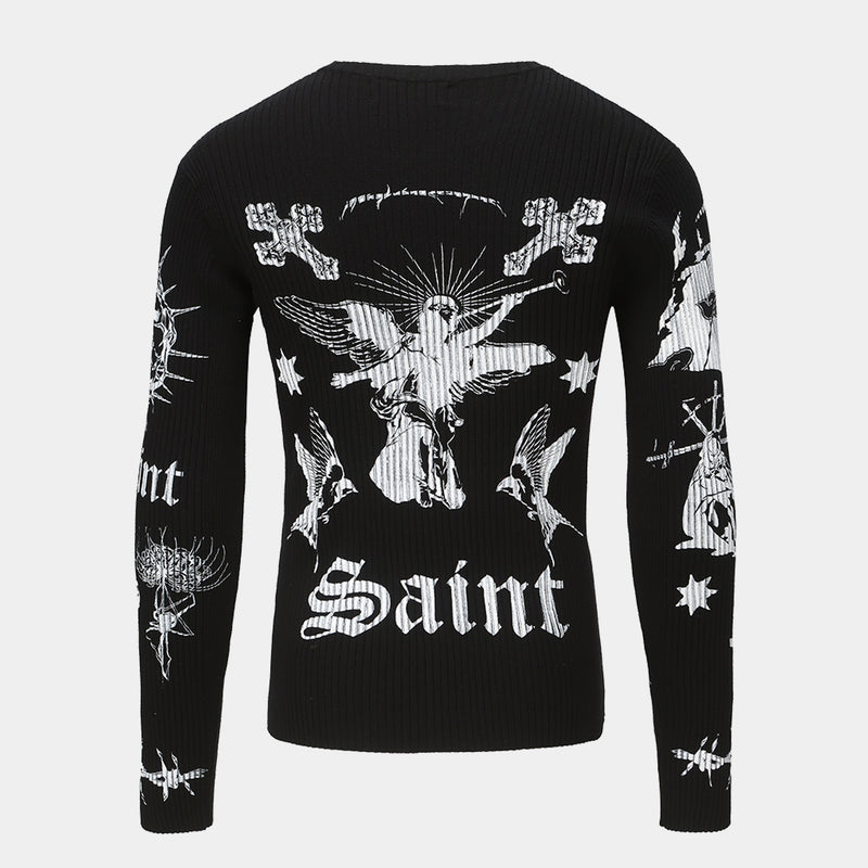 FVVO "Saint's Story" Tight Sweater