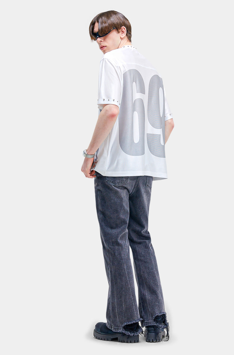 SS23 Graffiti Logo Jersey Short-Sleeve