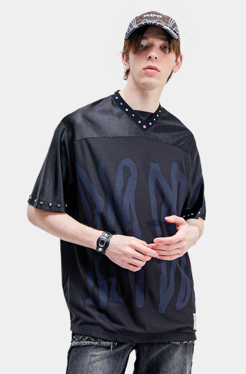 SS23 Graffiti Logo Jersey Short-Sleeve