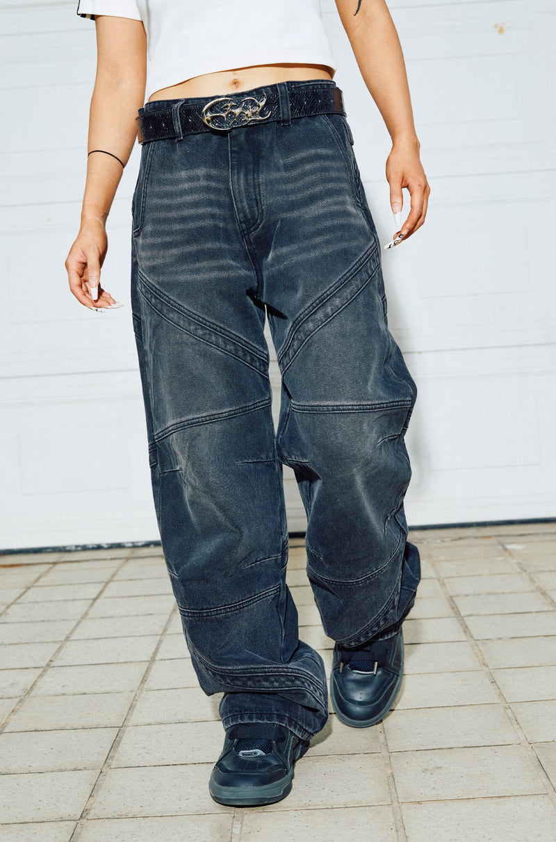 SS23 3D Embossed Washed Denim