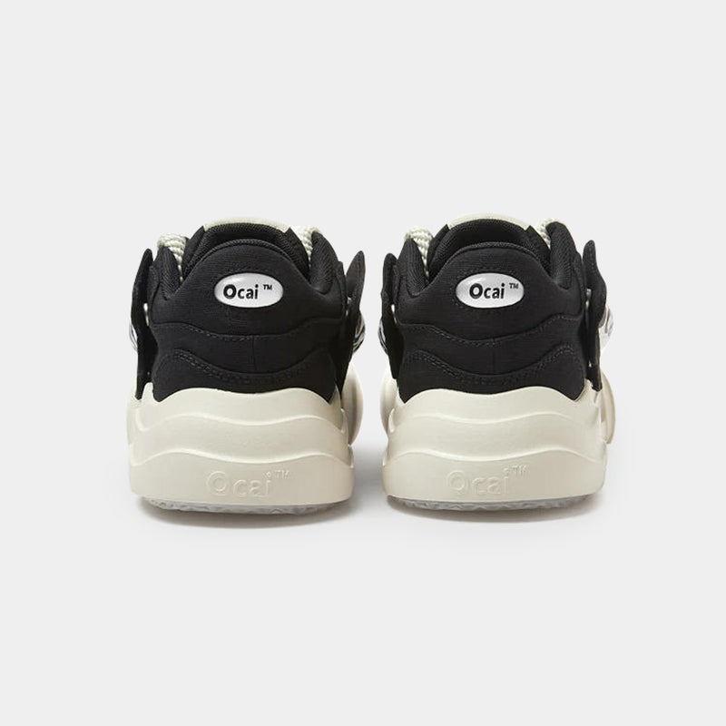 Smile Canvas Sneaker Black