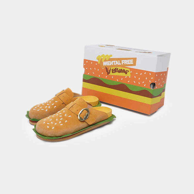 BB IMP X MENTAL FREE Burger Slippers