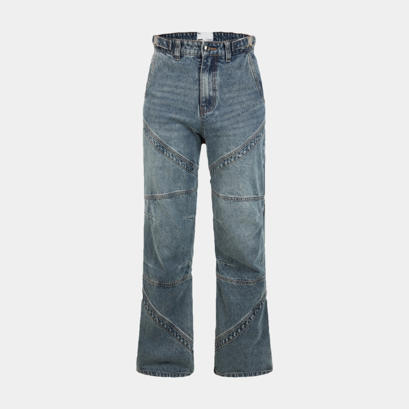 SS23 3D Embossed Washed Denim