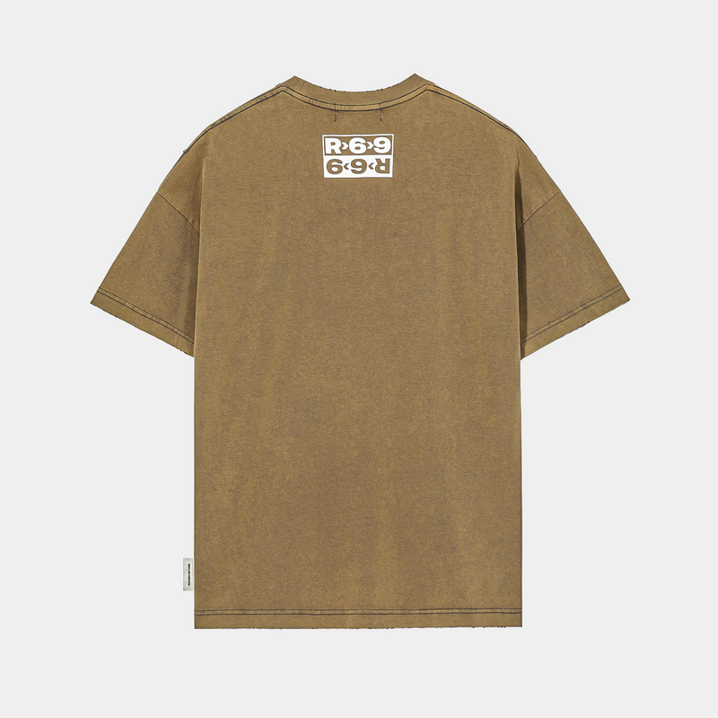 SS22 Washed Painted Logo Short-Sleeve