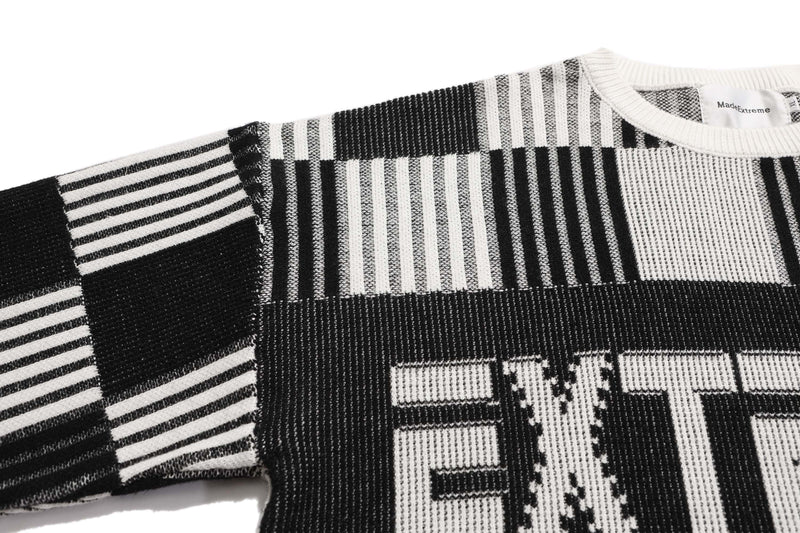 FW21 Retrofuturism Weave Knit Sweater