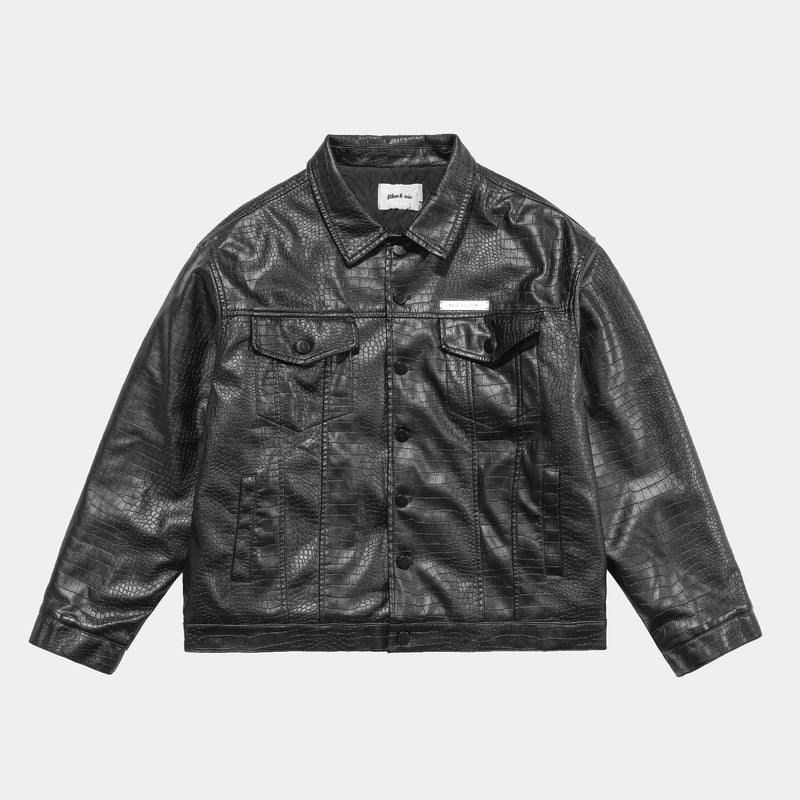 SS22 Motorsport Retrograde Leather Coat