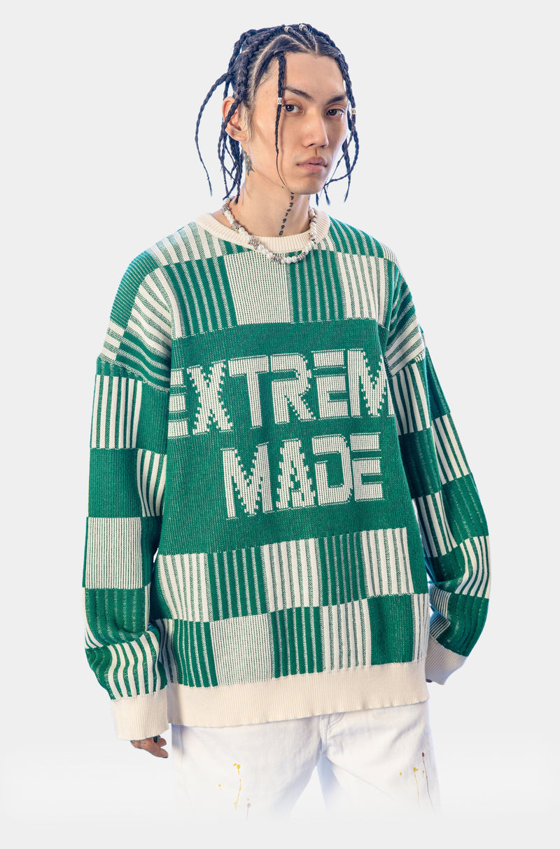 FW21 Retrofuturism Weave Knit Sweater