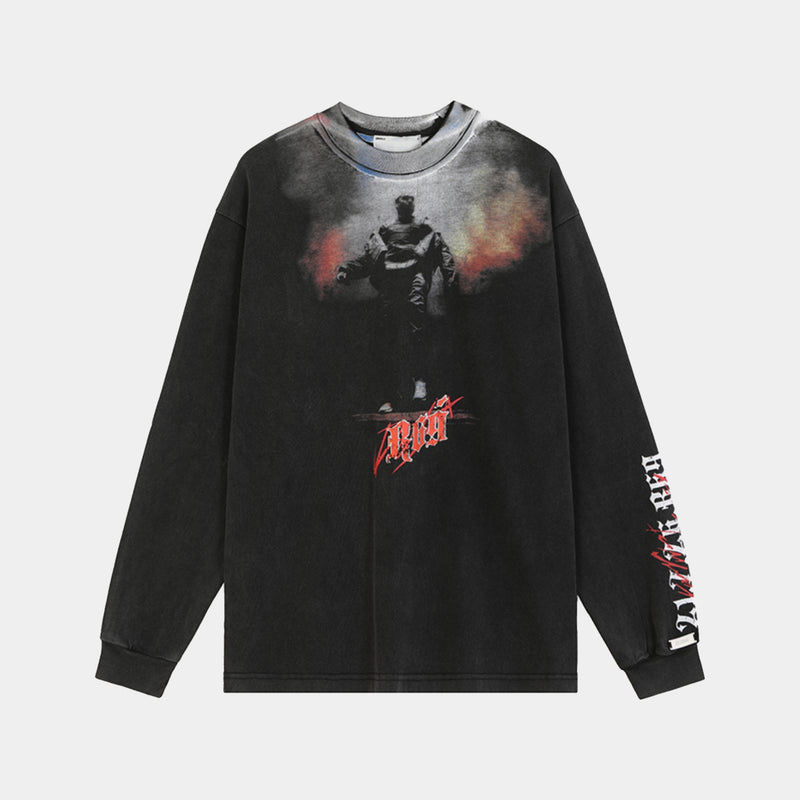 Washed Rebellion Heavy Long-sleeve