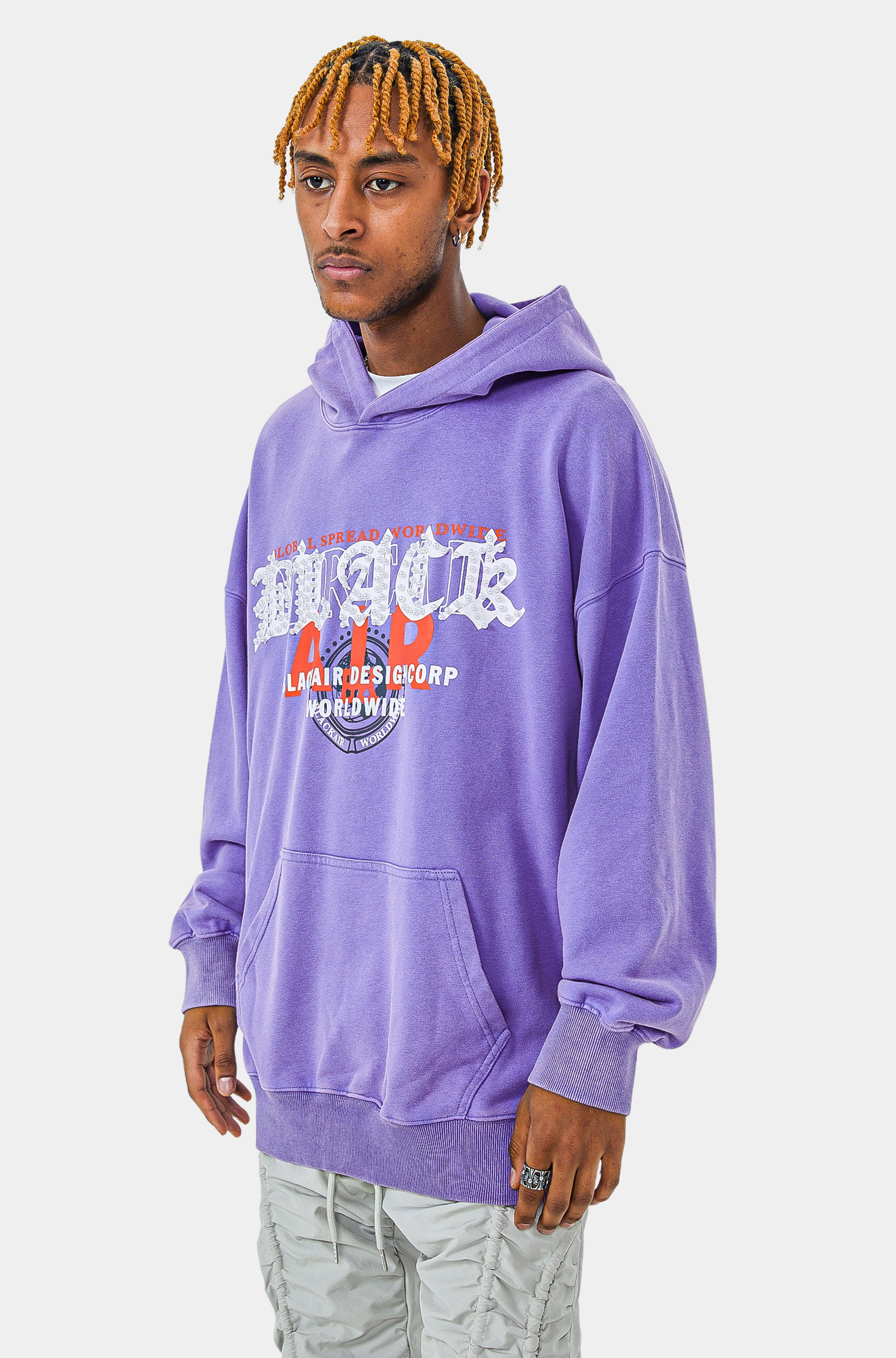 FW22 University Calligraphy Hoodie