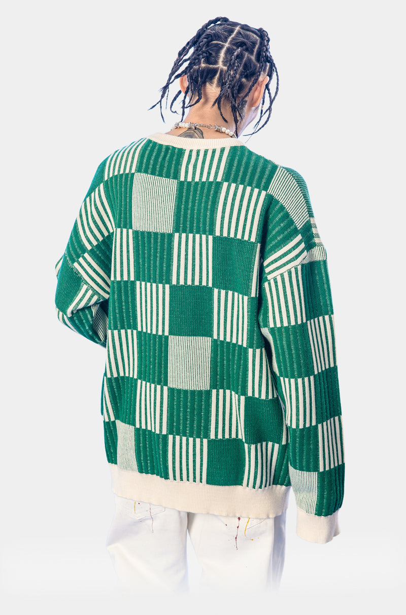 FW21 Retrofuturism Weave Knit Sweater