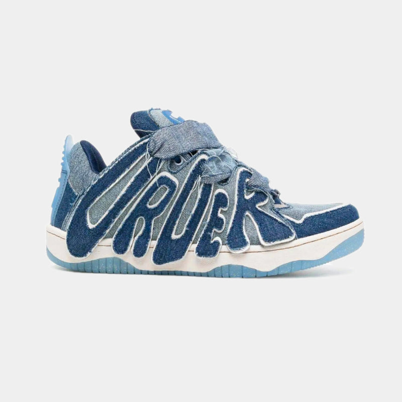 Denim Varsity Skater Sneaker