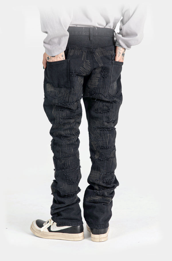 Wild Distressed Denim