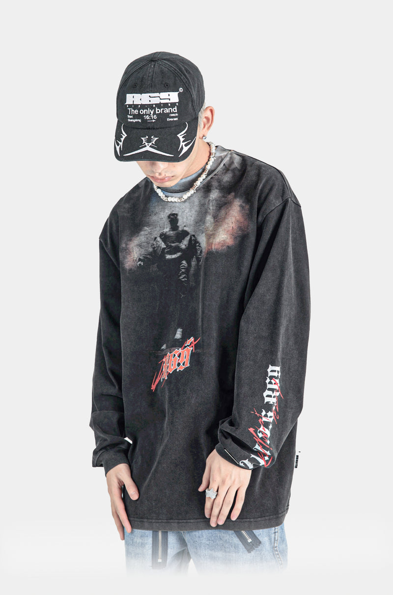 Washed Rebellion Heavy Long-sleeve