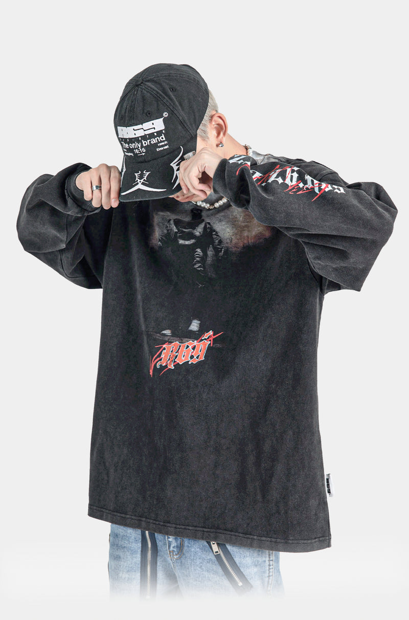 Washed Rebellion Heavy Long-sleeve