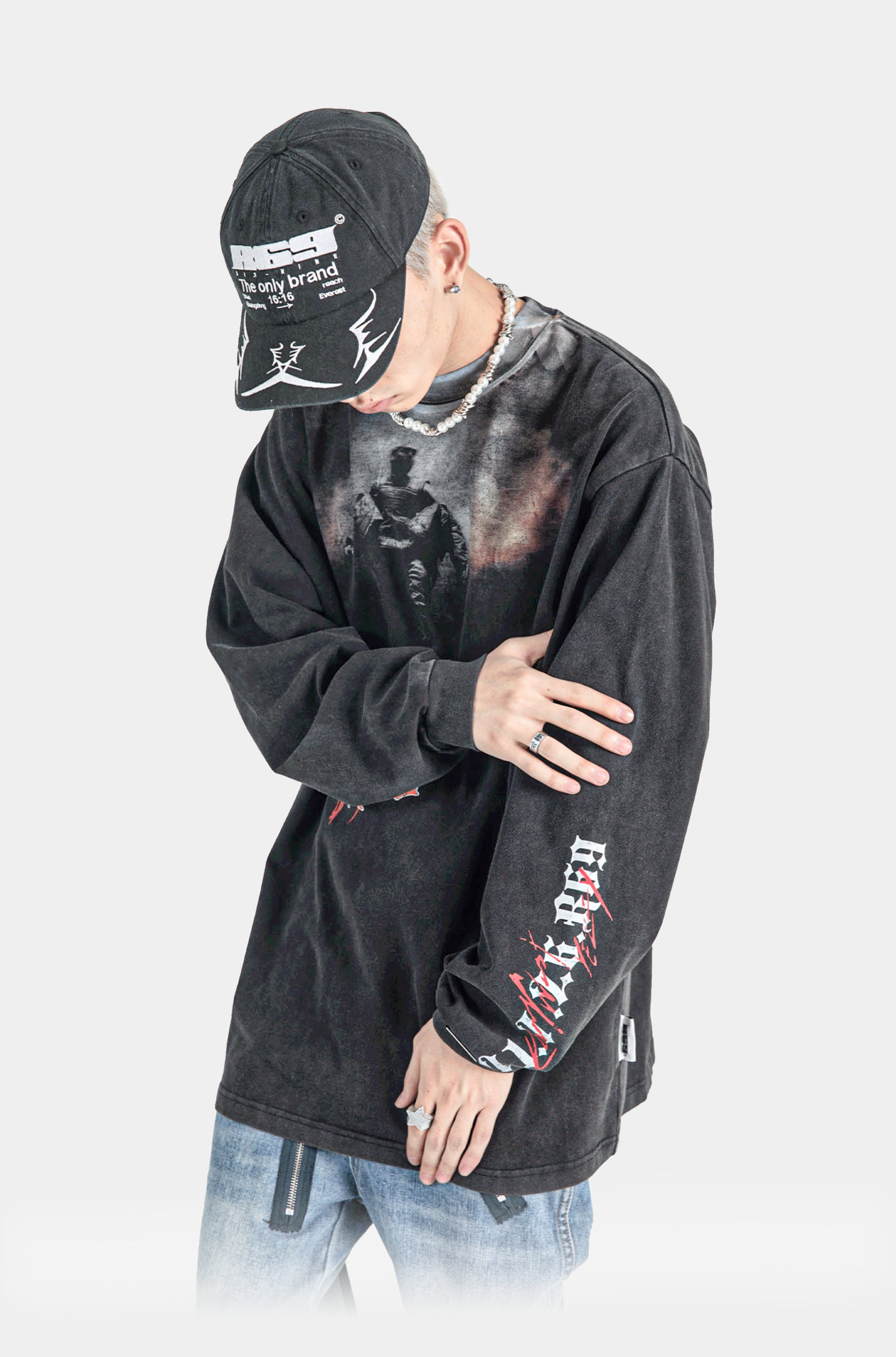 Washed Rebellion Heavy Long-sleeve