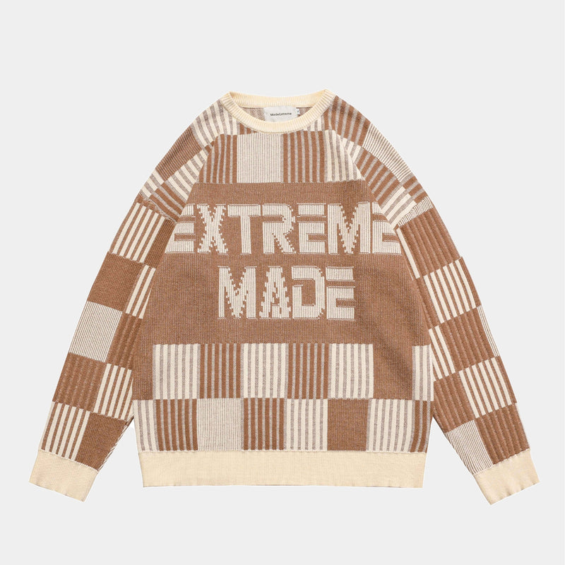 FW21 Retrofuturism Weave Knit Sweater