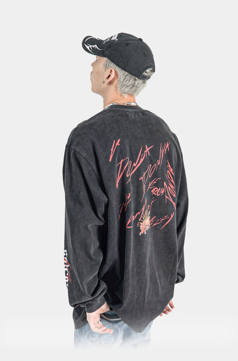 Washed Rebellion Heavy Long-sleeve