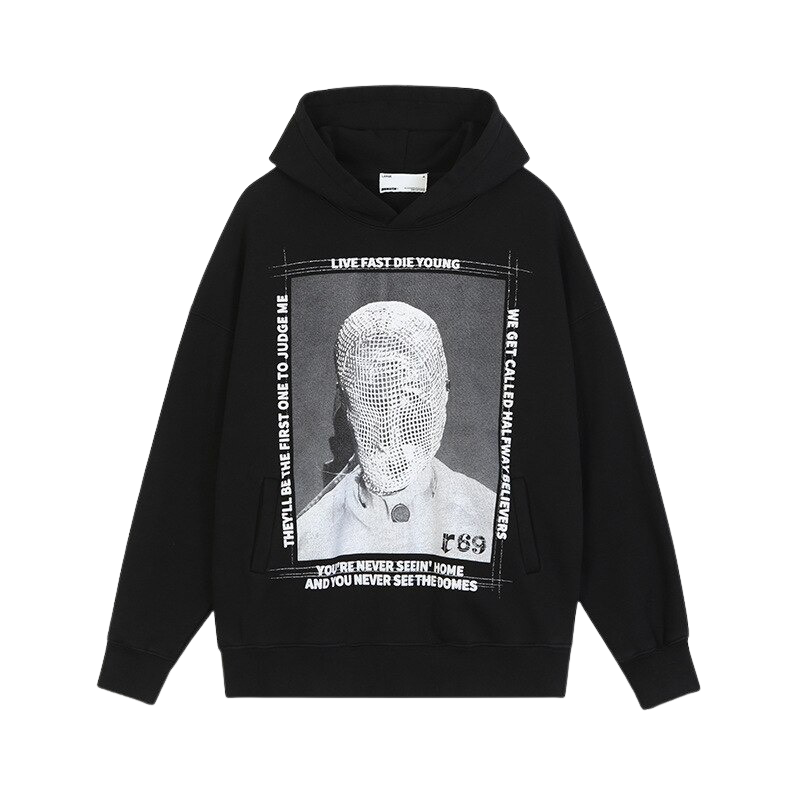 Rebellion Embroidery Hoodie